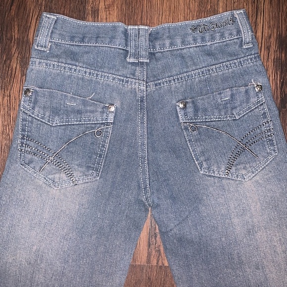 Old Skool light wash boot cut jeans‎ size 5 - Picture 3 of 4
